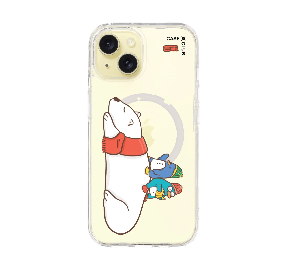 polar bear & duo penguin